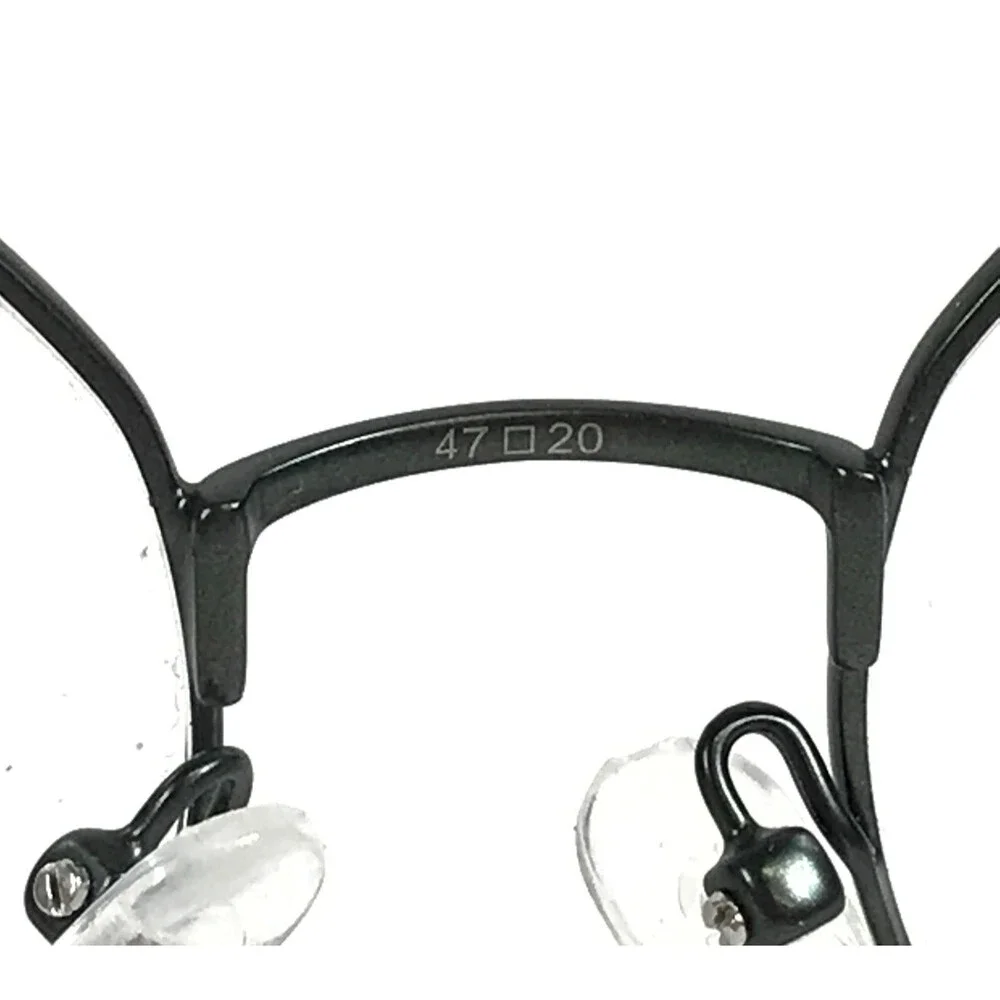 Harper Roe Eyeglasses Frames HRO116 342 Black Round Wire Rim 47-20-140